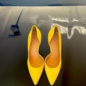Yellow Jessica Simpson Heels
